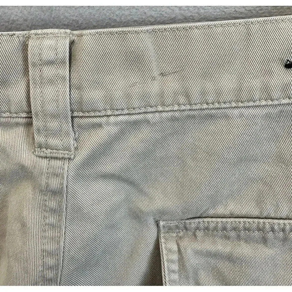 Vintage Ralph Lauren Chaps Shorts Mens 36 x9" Inseam Beige Tan Cargo Pockets Y2K - Picture 9 of 10